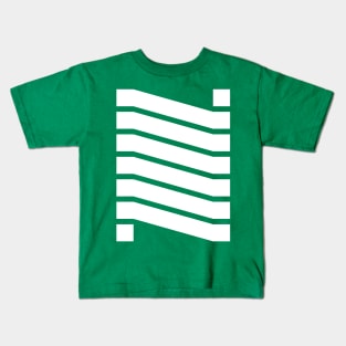 Diagonal Lines Kids T-Shirt